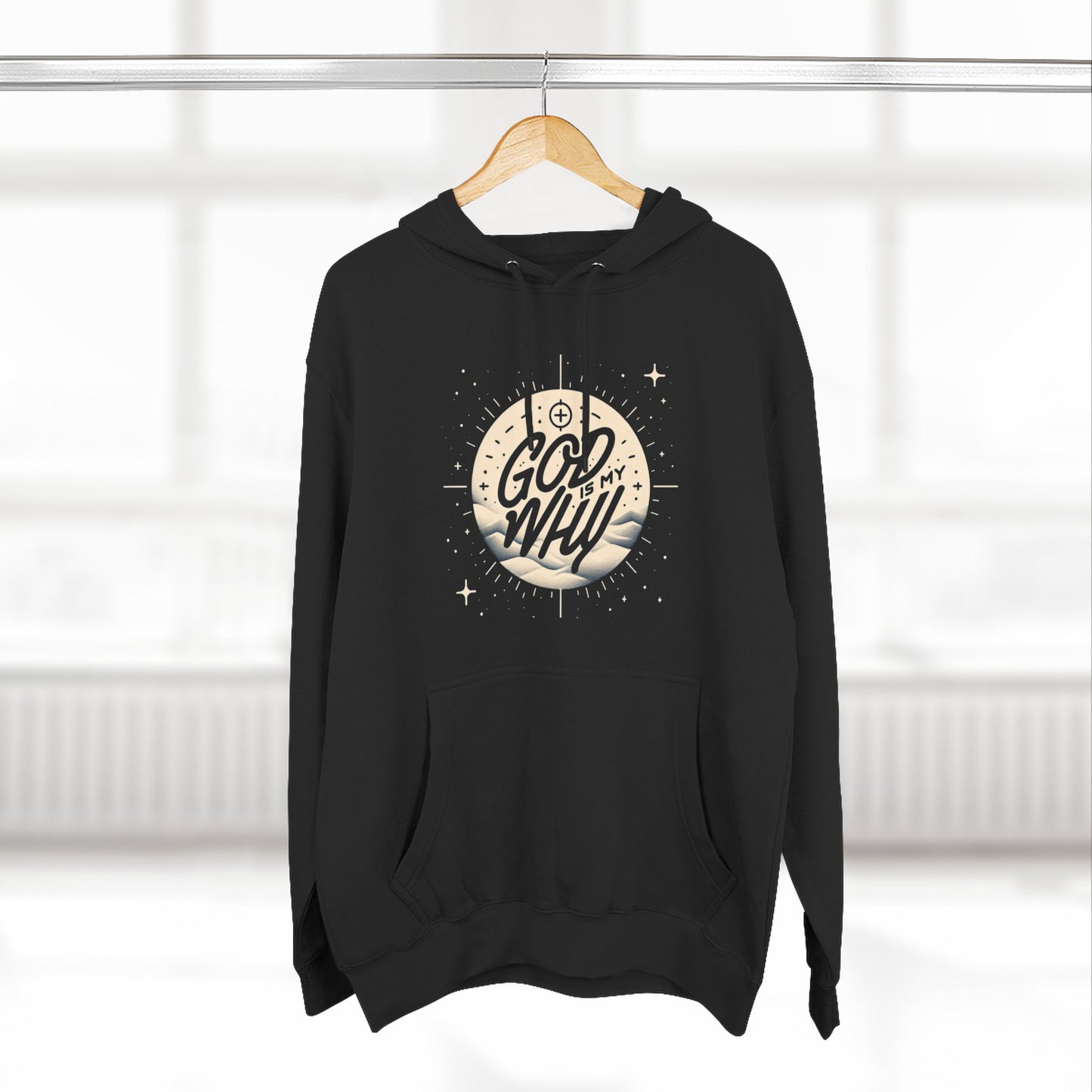 God is My Why - Fleece Hoodie
