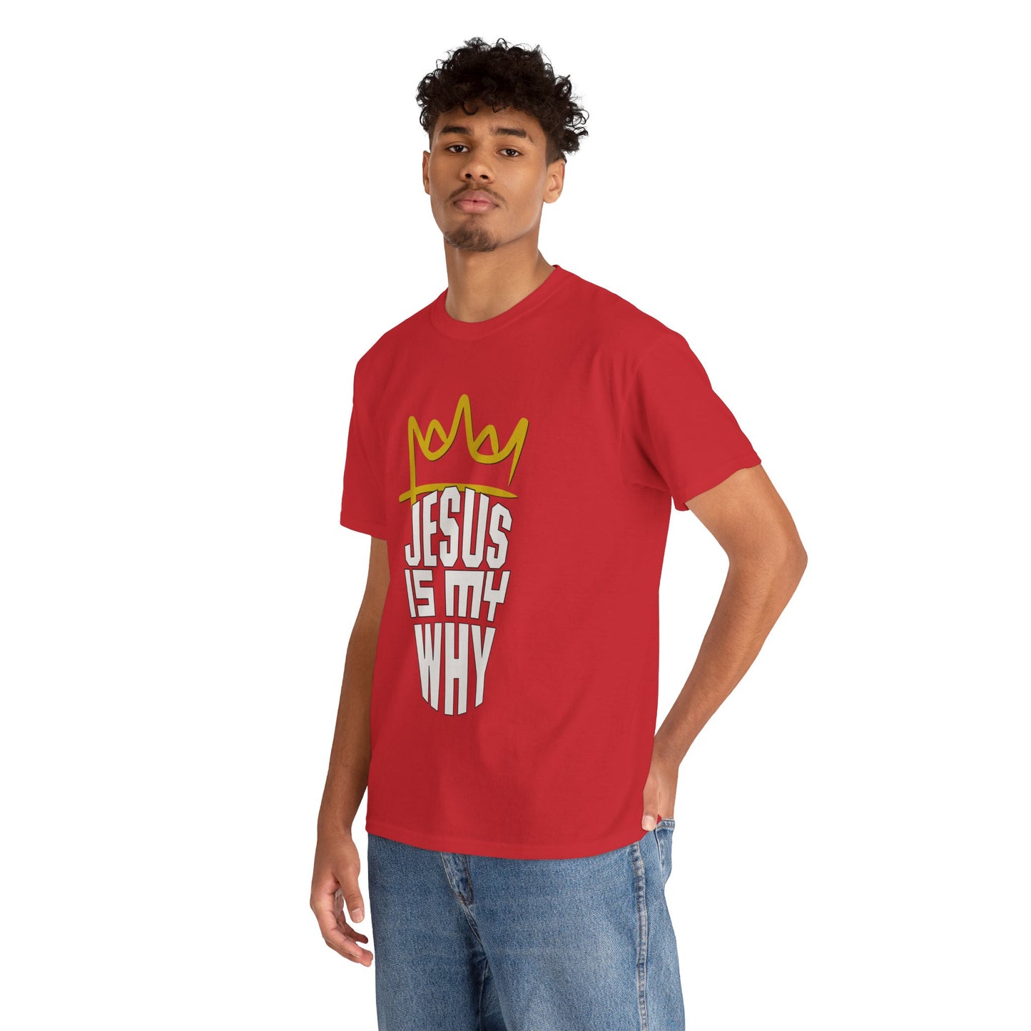 Jesus is My Why - Heavy Cotton Tee
