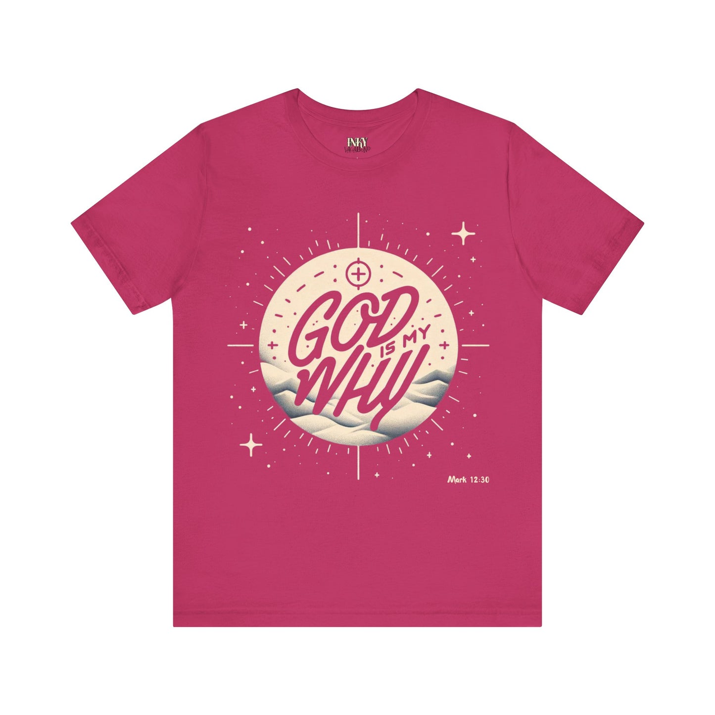 "God is My Why" Unisex Jersey Short Sleeve Shirt