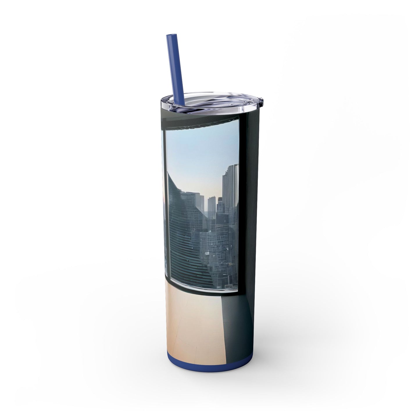 Time Out - Skinny Tumbler with Straw, 20oz