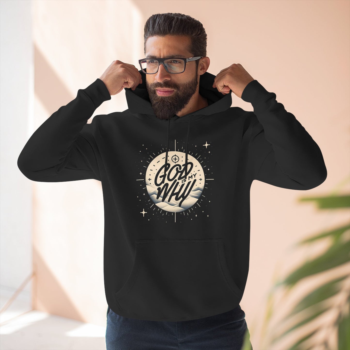 God is My Why - Fleece Hoodie