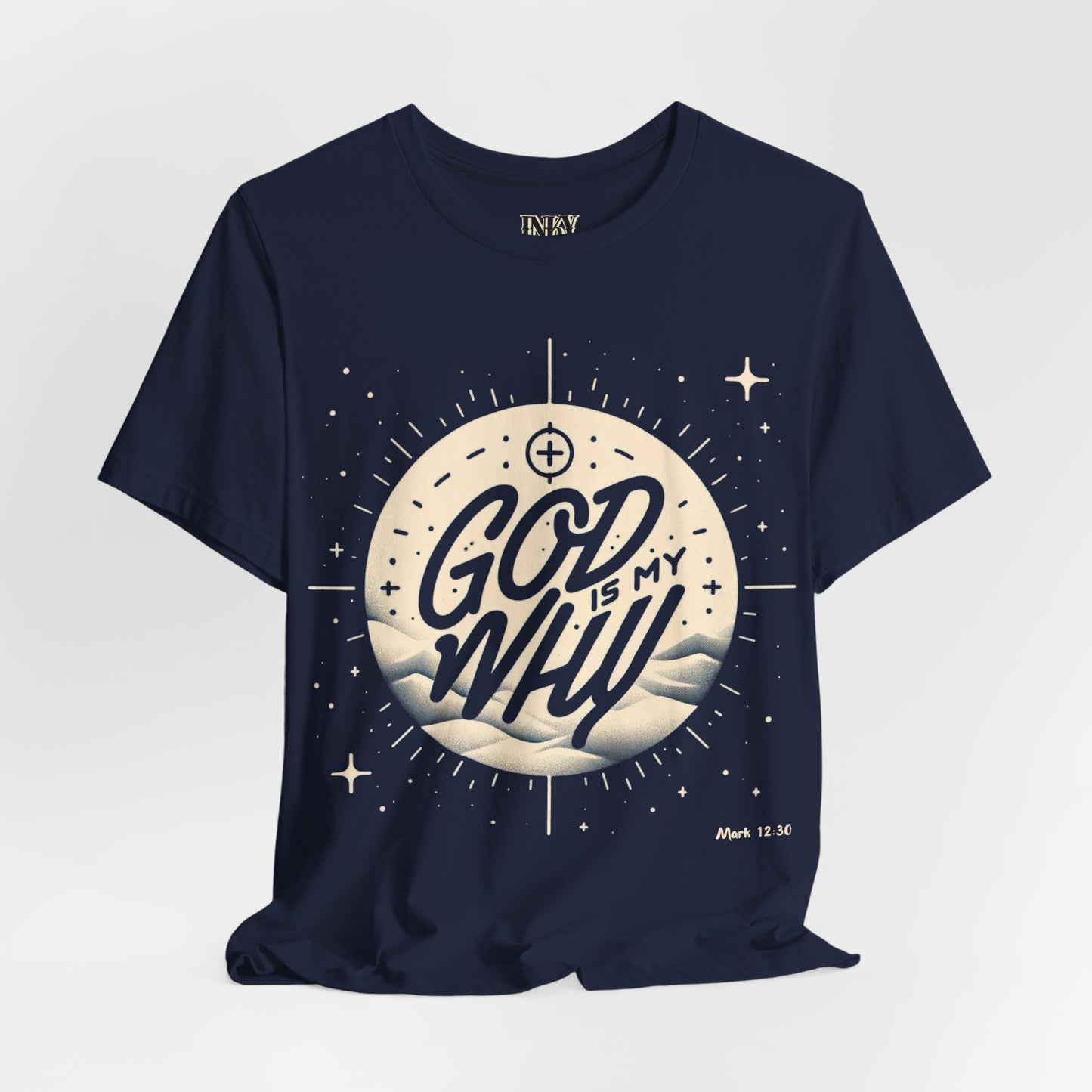 "God is My Why" Unisex Jersey Short Sleeve Shirt