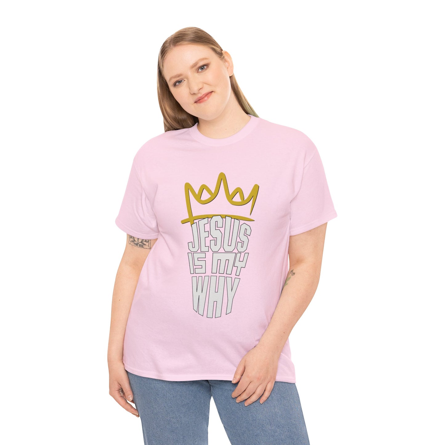 Jesus is My Why - Heavy Cotton Tee