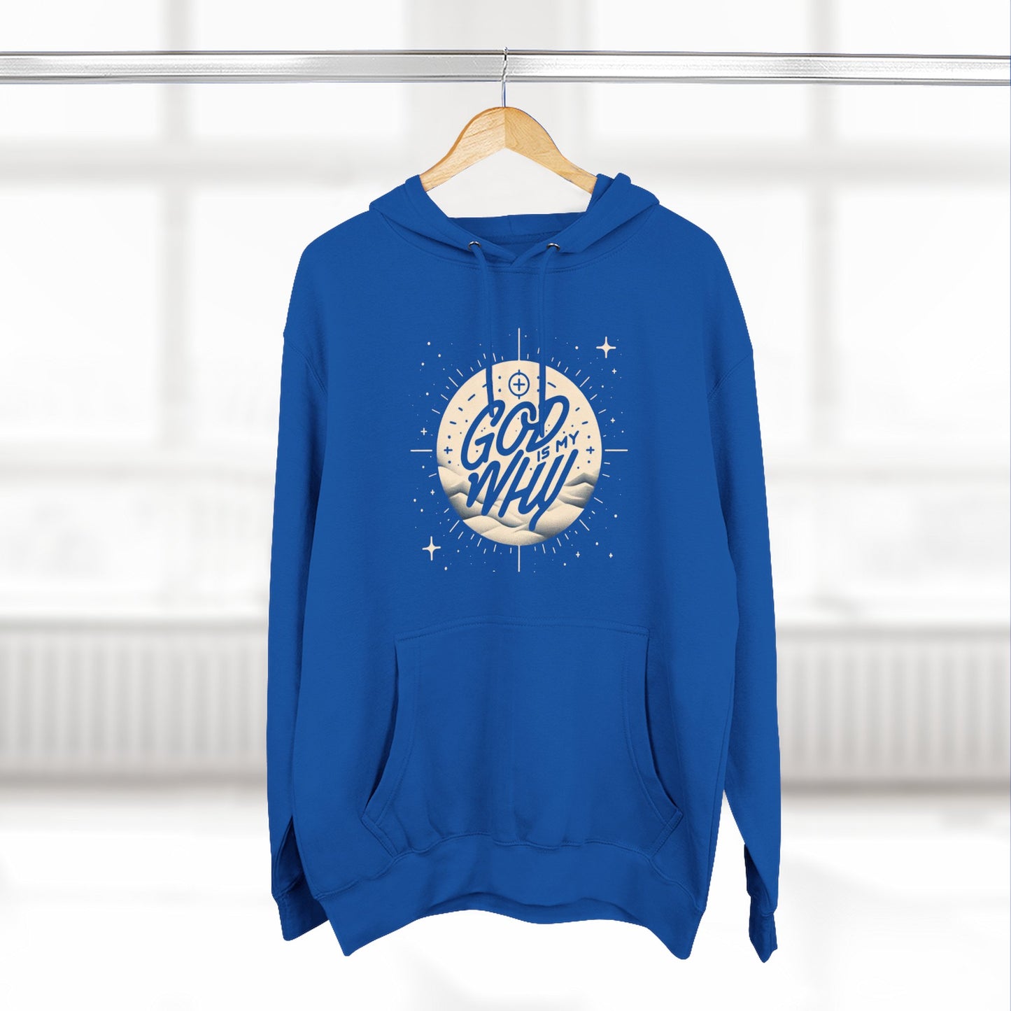 God is My Why - Fleece Hoodie