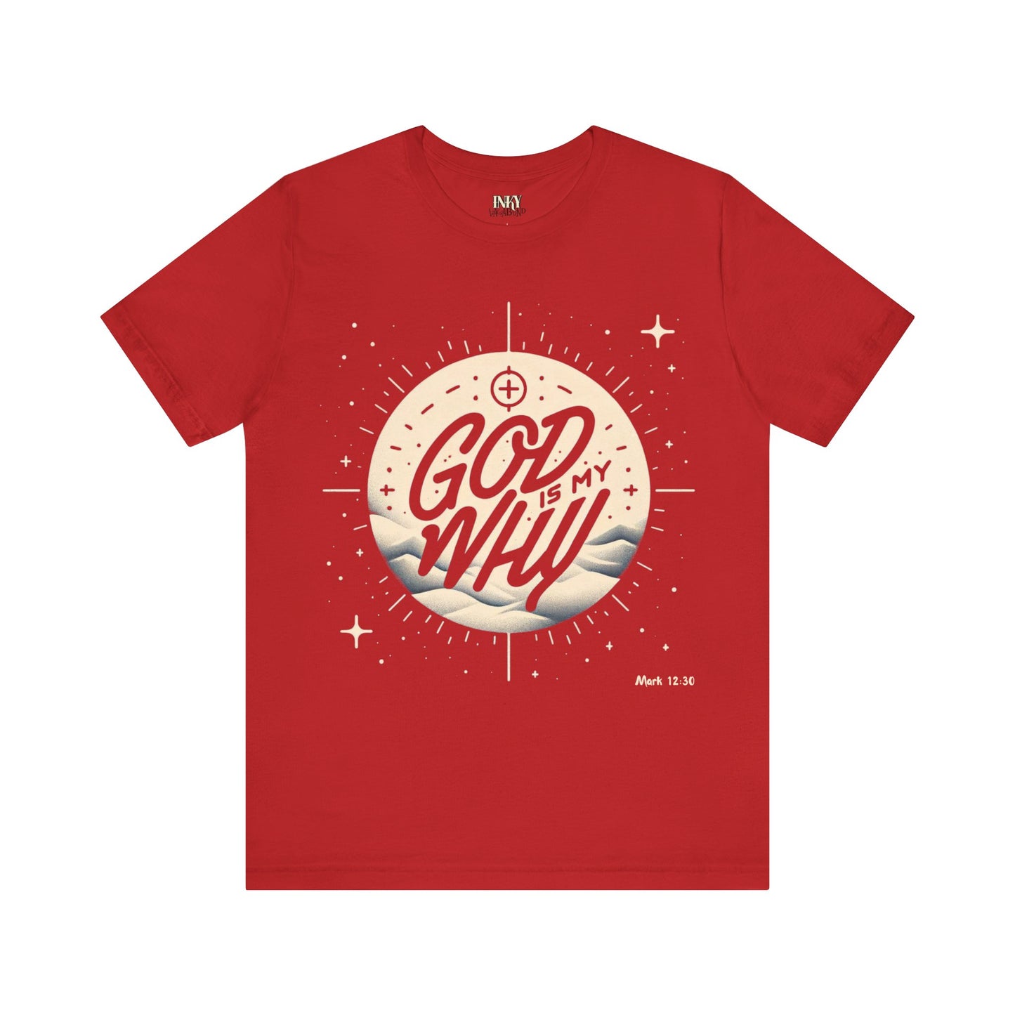 "God is My Why" Unisex Jersey Short Sleeve Shirt