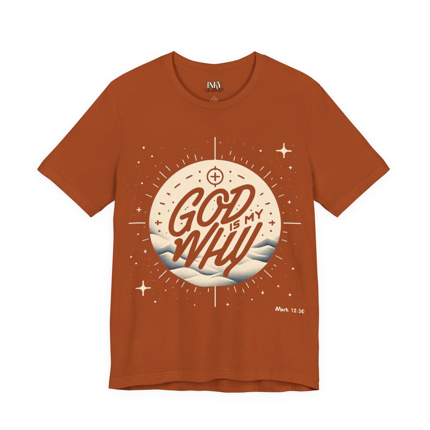 "God is My Why" Unisex Jersey Short Sleeve Shirt