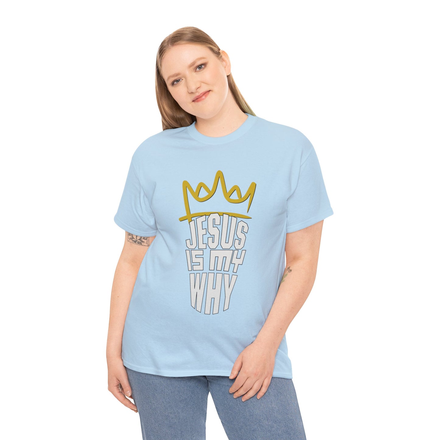 Jesus is My Why - Heavy Cotton Tee