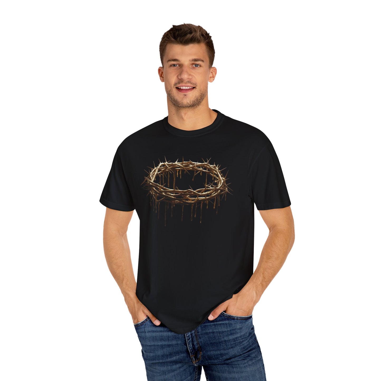 Crown of Thorns -Unisex Garment-Dyed T-shirt