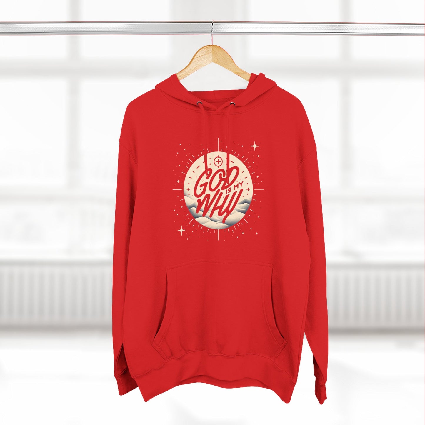 God is My Why - Fleece Hoodie