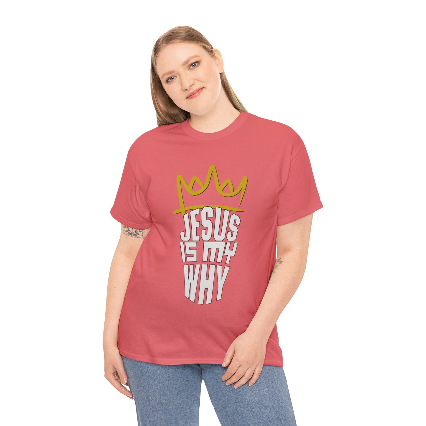Jesus is My Why - Heavy Cotton Tee