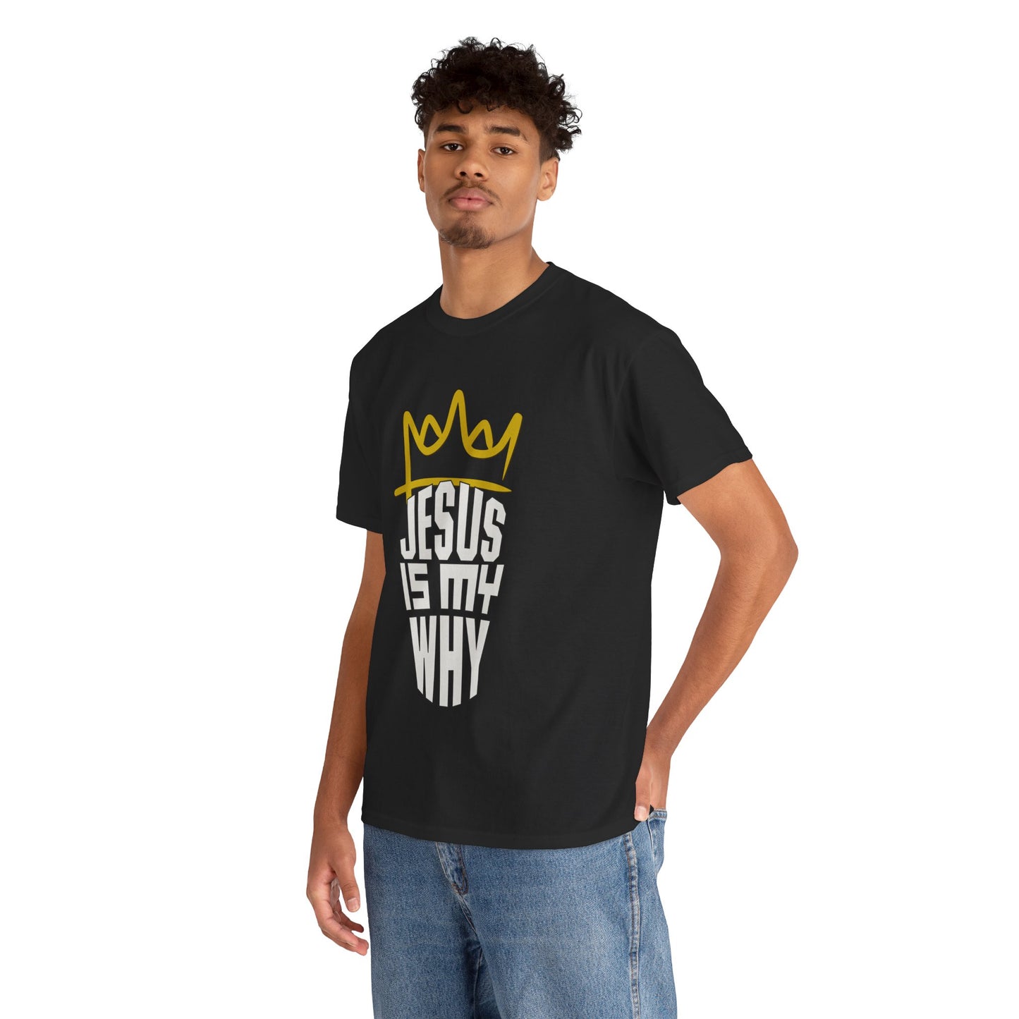Jesus is My Why - Heavy Cotton Tee