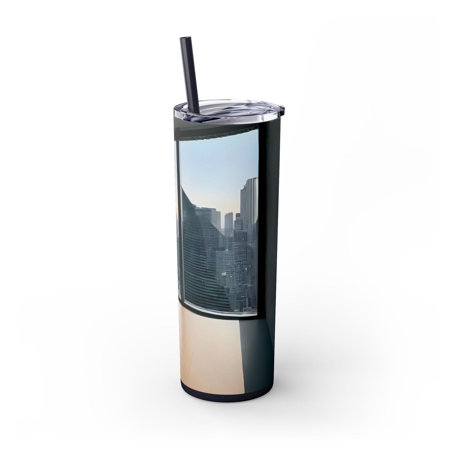 Time Out - Skinny Tumbler with Straw, 20oz