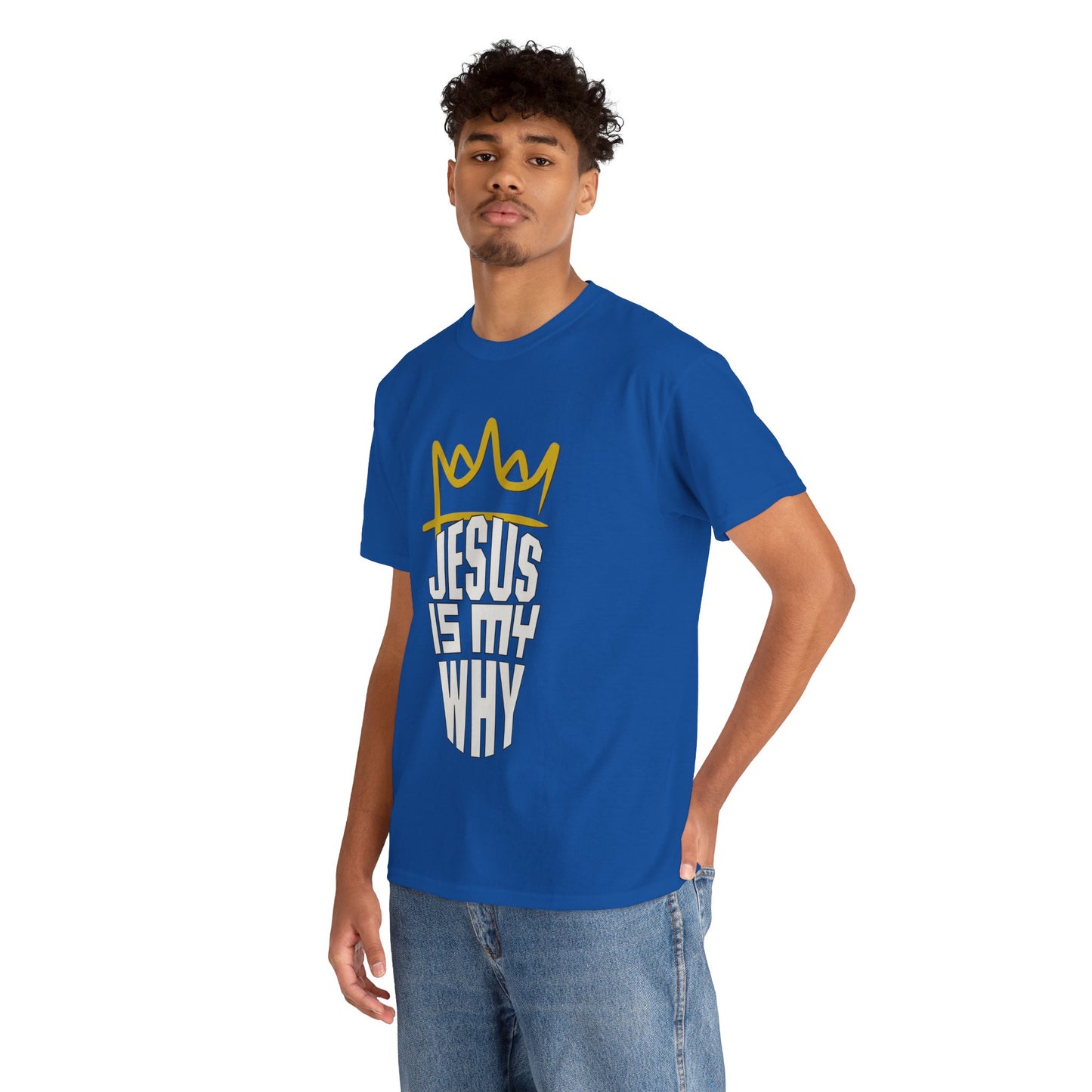 Jesus is My Why - Heavy Cotton Tee