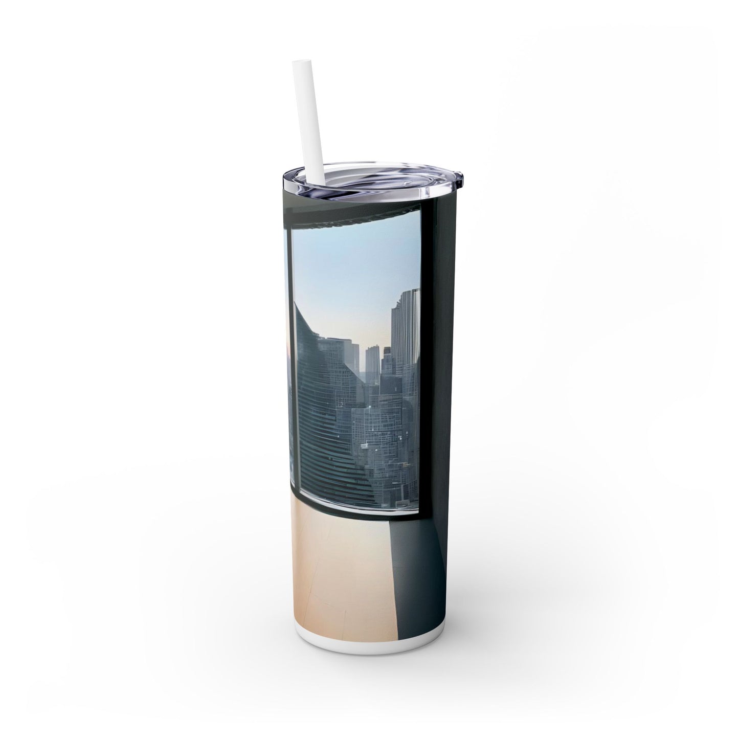 Time Out - Skinny Tumbler with Straw, 20oz