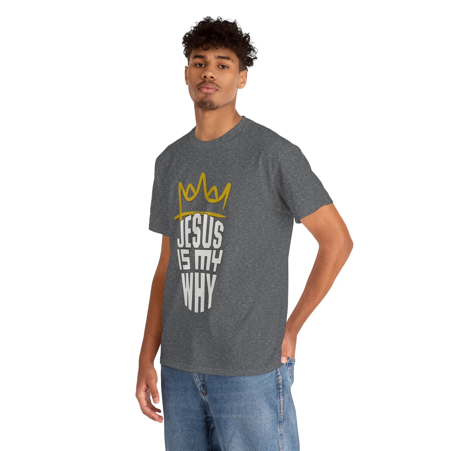 Jesus is My Why - Heavy Cotton Tee