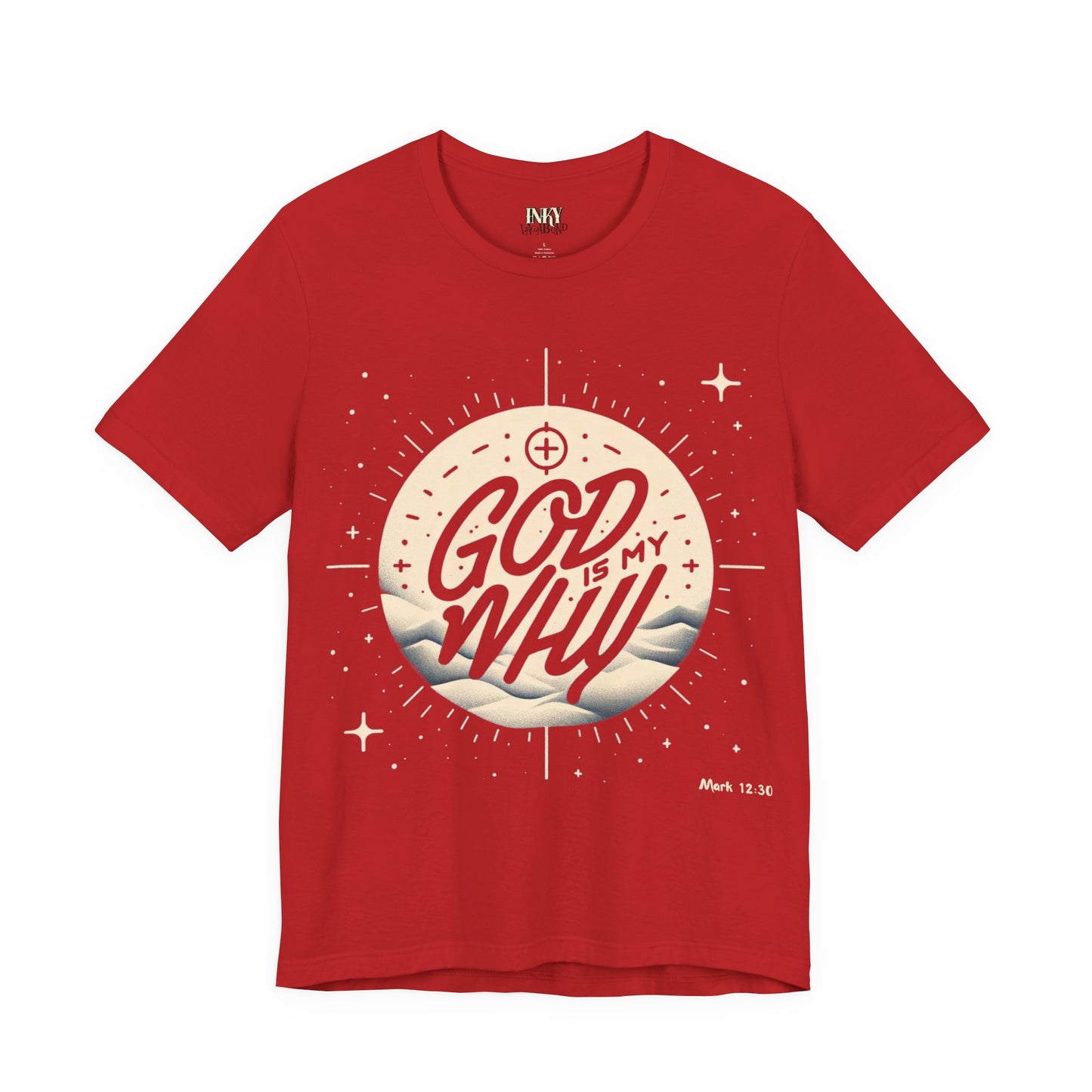 "God is My Why" Unisex Jersey Short Sleeve Shirt