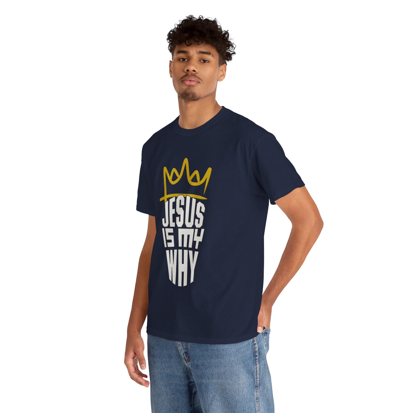 Jesus is My Why - Heavy Cotton Tee