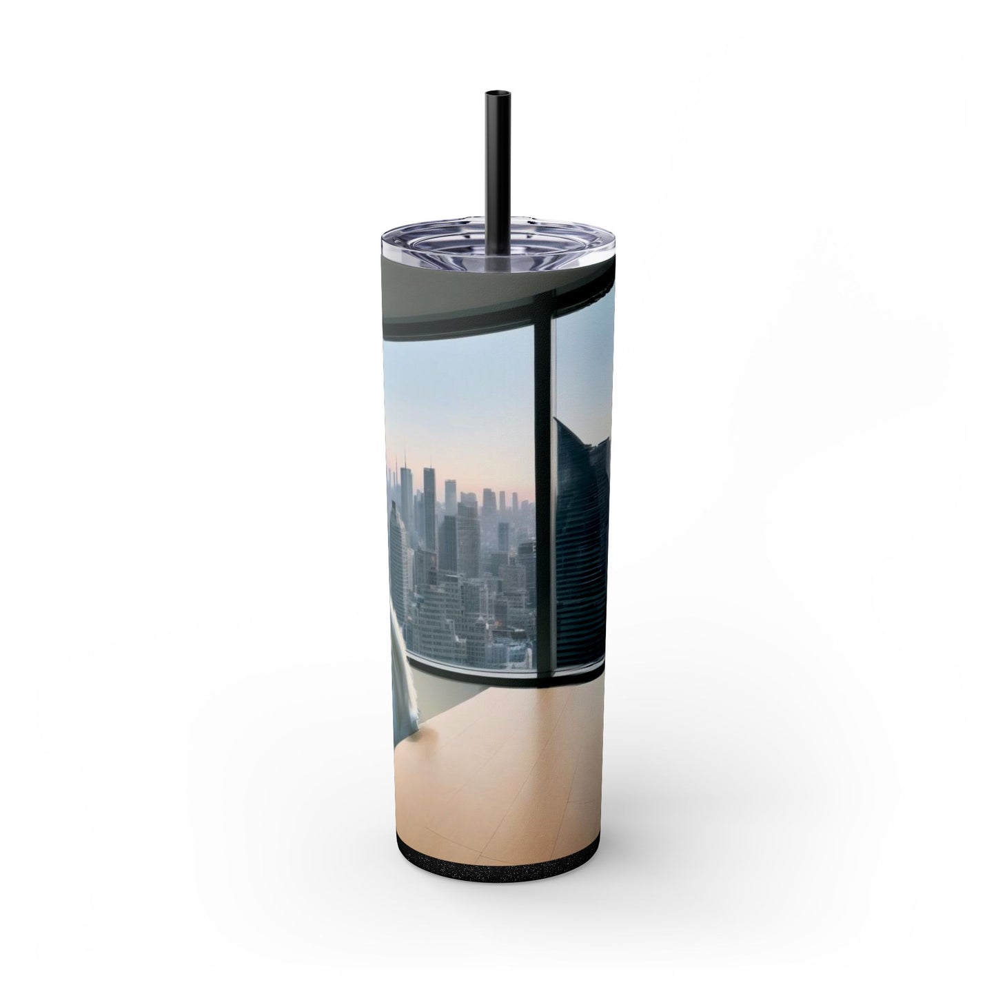 Time Out - Skinny Tumbler with Straw, 20oz