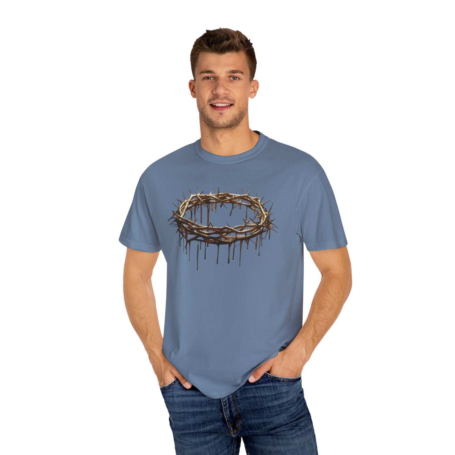Crown of Thorns -Unisex Garment-Dyed T-shirt