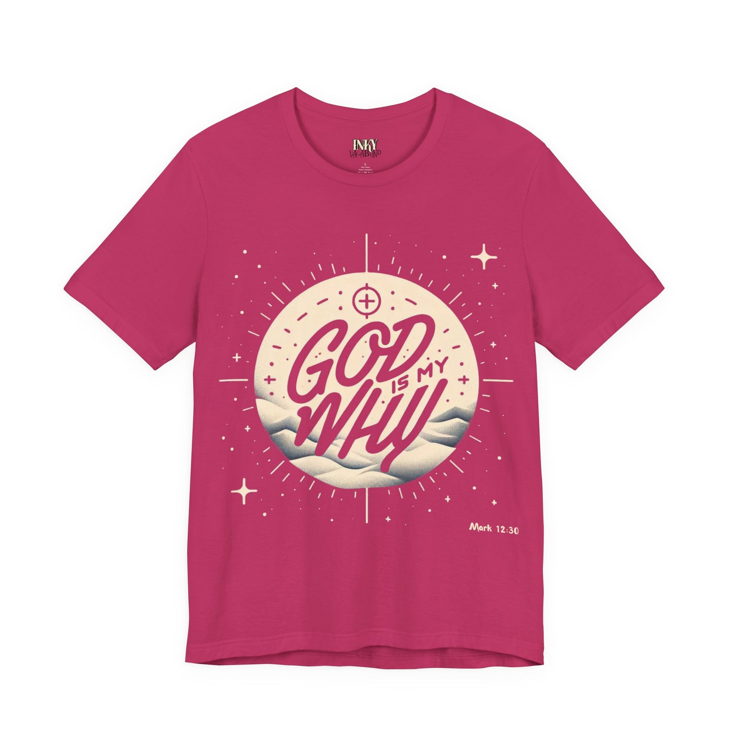 "God is My Why" Unisex Jersey Short Sleeve Shirt