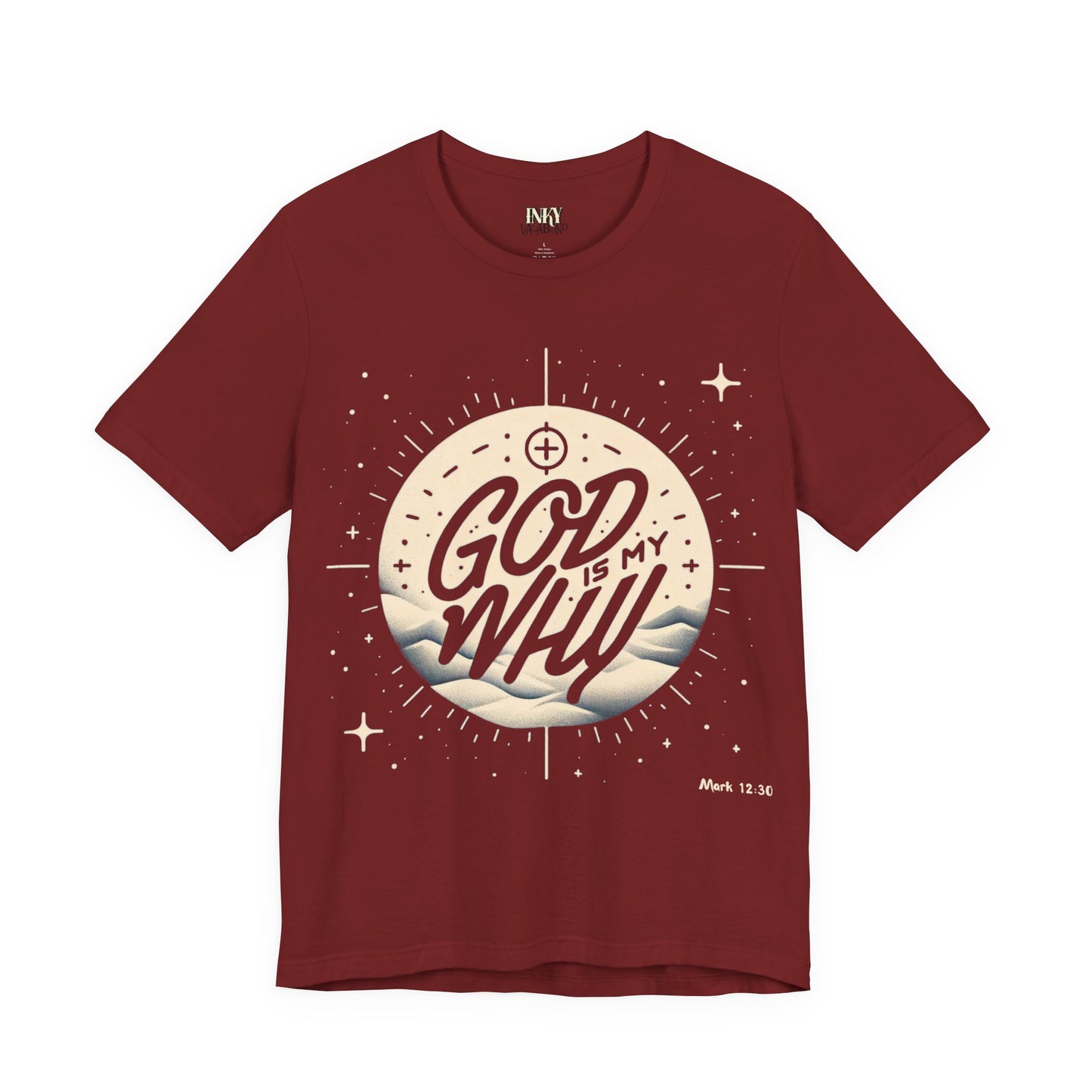 "God is My Why" Unisex Jersey Short Sleeve Shirt