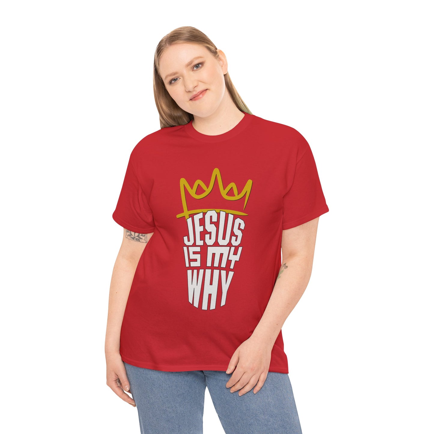 Jesus is My Why - Heavy Cotton Tee