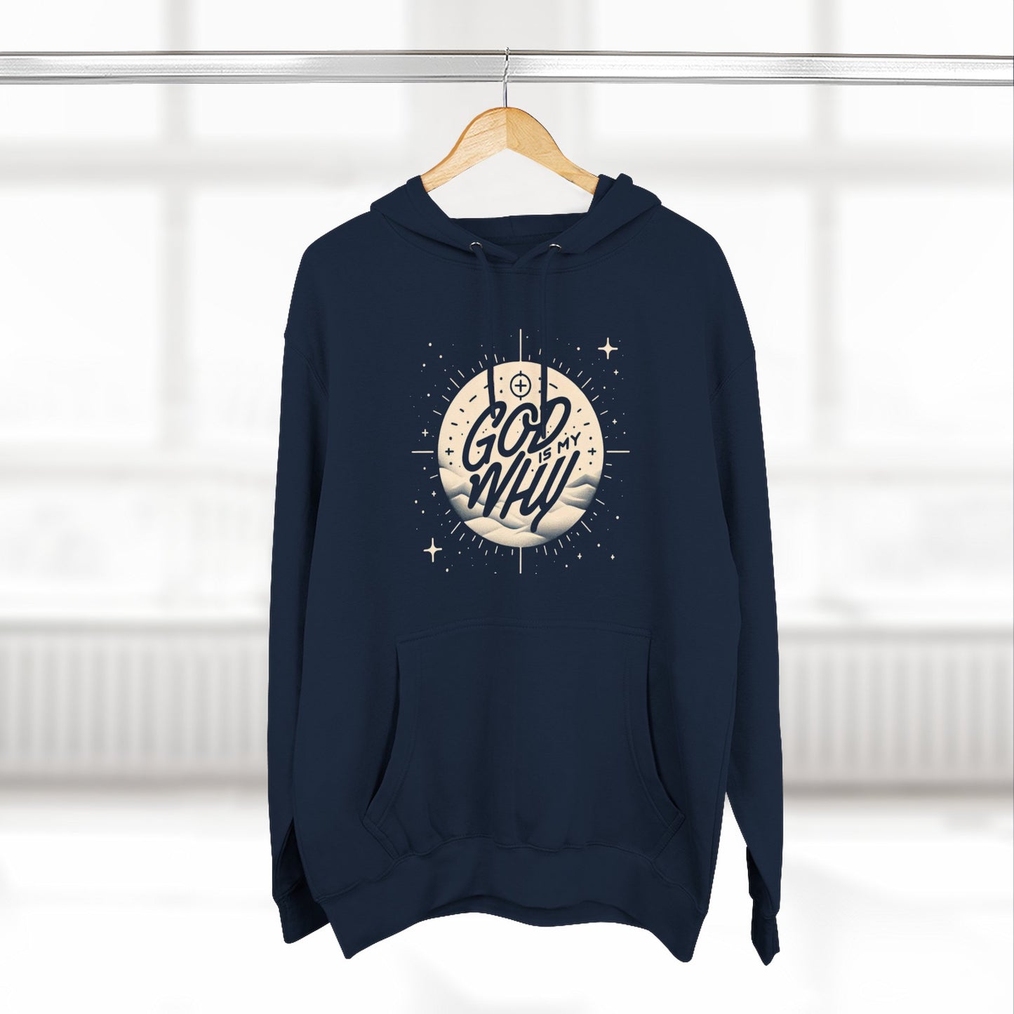 God is My Why -  Fleece Hoodie