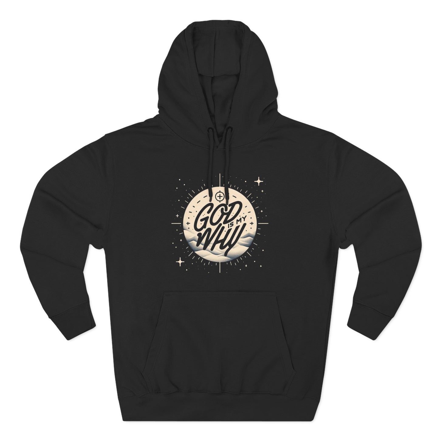 God is My Why -  Fleece Hoodie