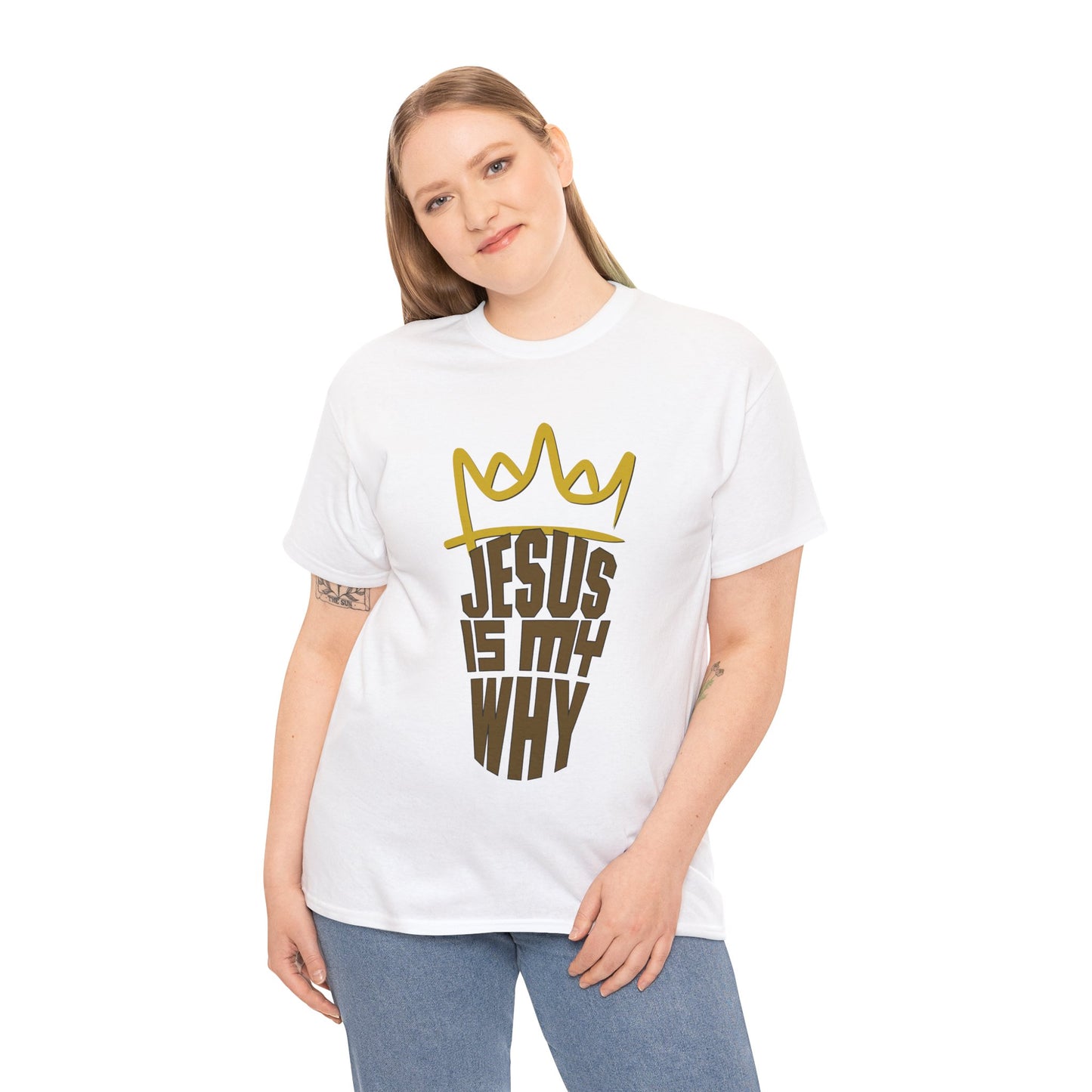 Jesus is My Why - Heavy Cotton Tee